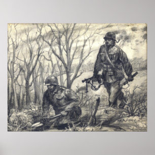 gräver i poster