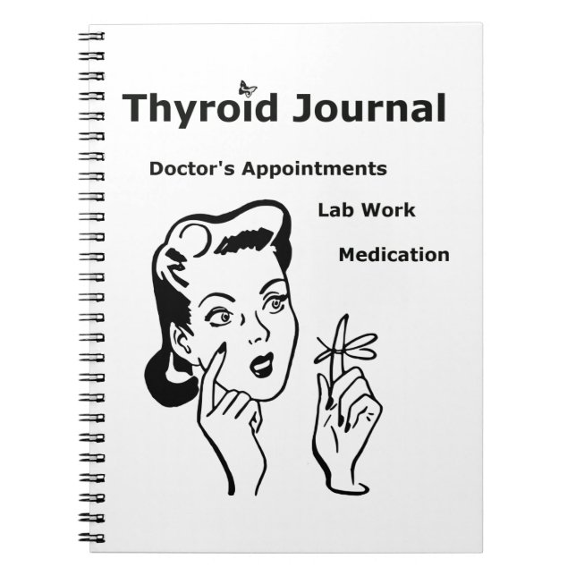 Graves Disease Sköldkörtel Journal Anteckningsbok (Framsidan)