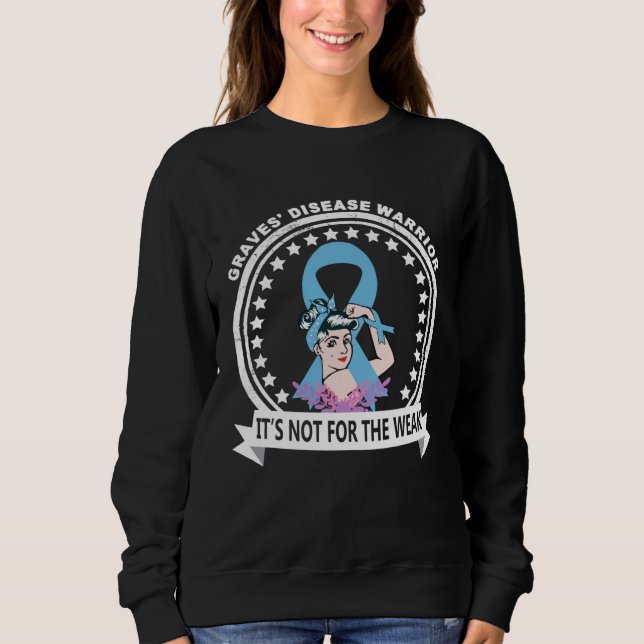 Graves Disease Warrior T Shirt (Framsida)