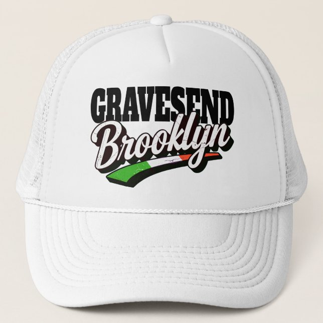 Gravesend Brooklyn Keps (Framsida)