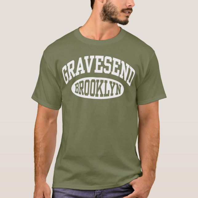 Gravesend Brooklyn T-Shirt (Framsida)