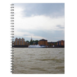 Gravesend i Kent. Anteckningsbok Med Spiral
