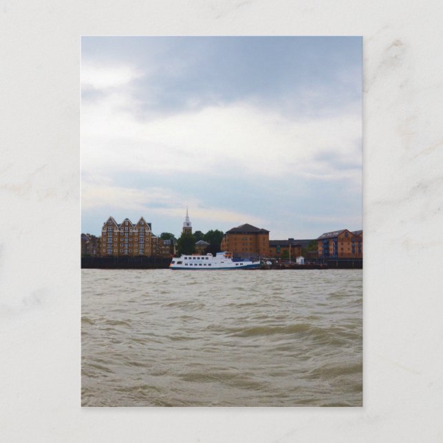 Gravesend i Kent. Vykort (Framsida)