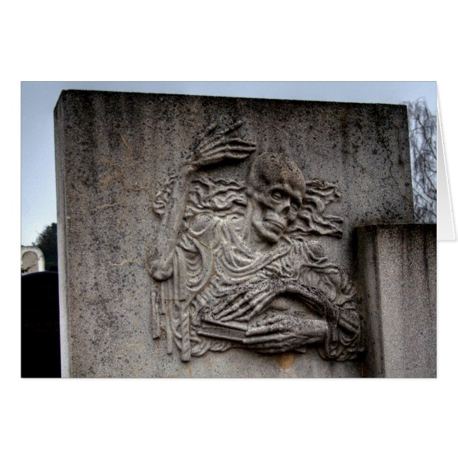 graveston hälsningskort (Framsidan Horizontal)