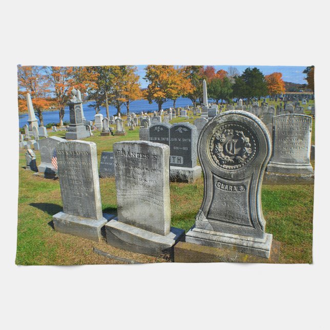 Gravestone Dish Towel Kökshandduk (Horisontell)