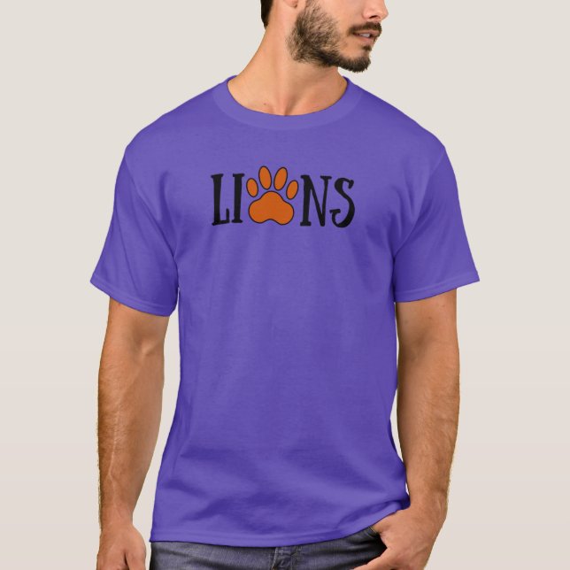 Gravette Lejonets Klo T Shirt (Framsida)