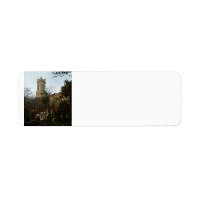 Graveyard Adressetiketter Returadress Etikett (Framsidan)