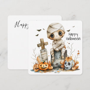 Graveyard Giggles - A Mummy's Halloween Moment