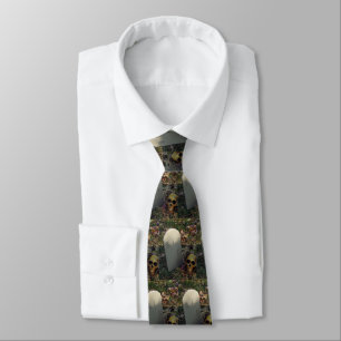 Graveyard Halloween Tie Slips