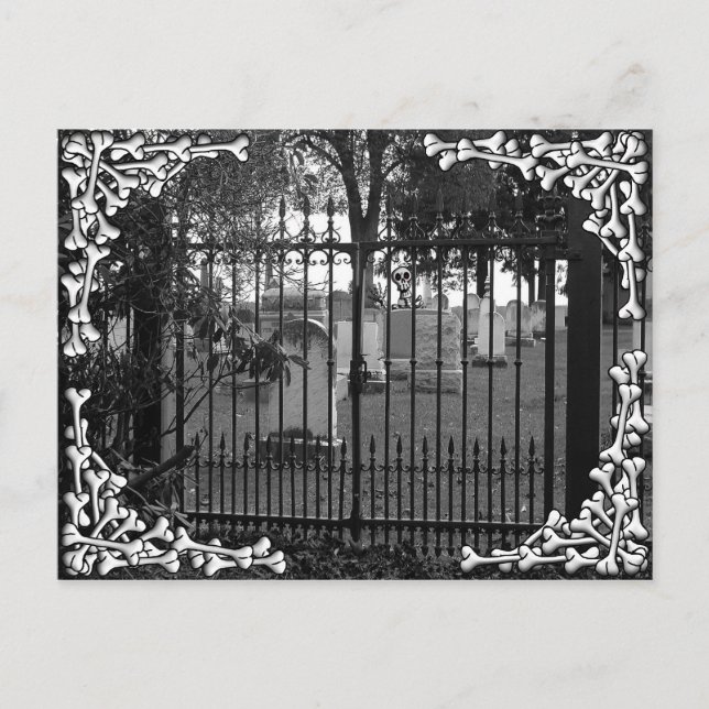 Graveyard Hälsning! - vykort nr 2 (Framsida)