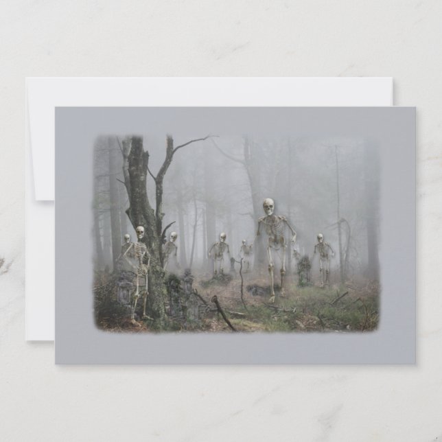 Graveyard Haunting-inbjudan Inbjudningar (Framsida)