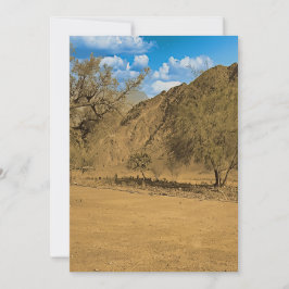 Graveyard i Hajarbergen i Förenade Arabemiraten Julkort