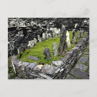 Graveyard Skellig Island Vykort