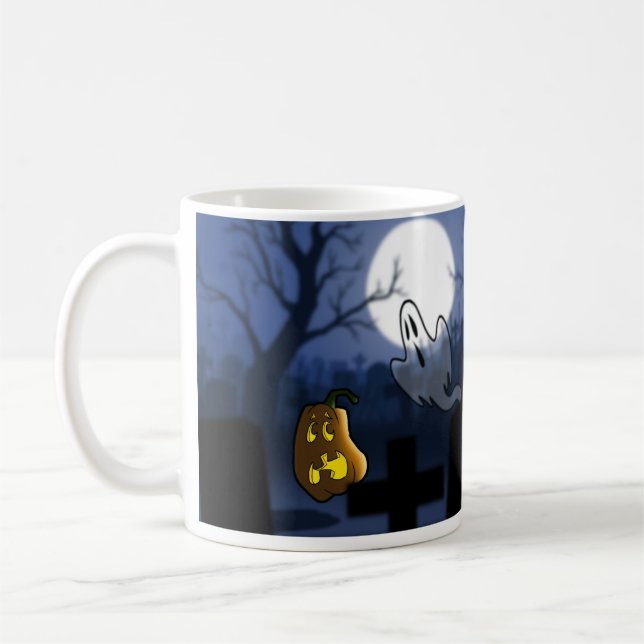 Graveyard Skrämmer Mugg (Vänster)