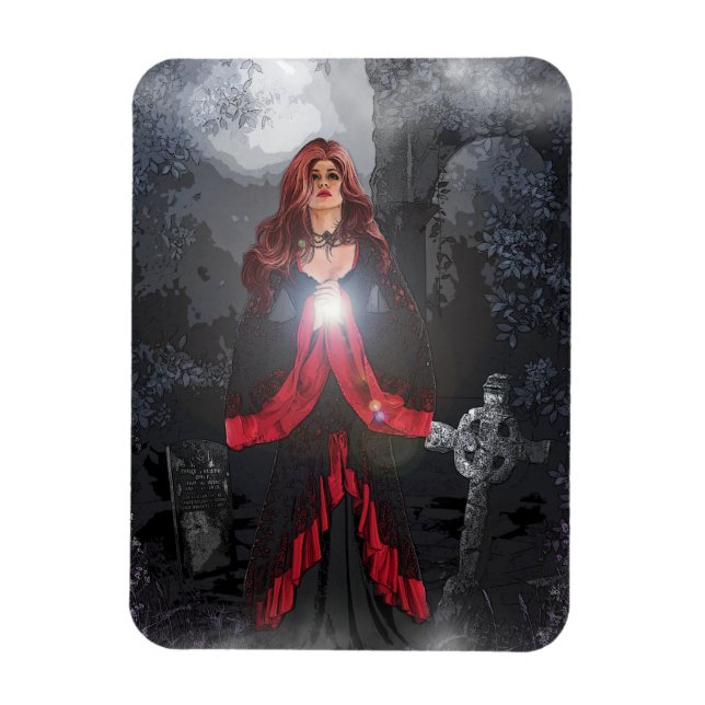 Graveyard som ber hona magnet (Vertikal)