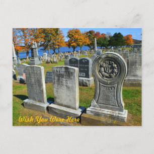 Graveyard-vykort Vykort