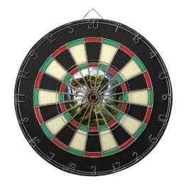 Graveyard Zombie Stigning Full Moon Funny Darttavla