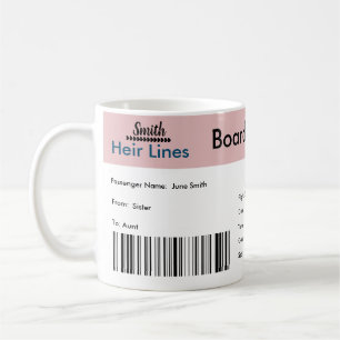 Gravid/adoptionsmeddelande om ombordstigning Mugg