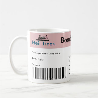 Gravid/adoptionsmeddelande om ombordstigning Mugg