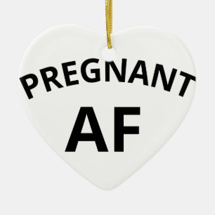 Gravid AF Julgransprydnad Keramik