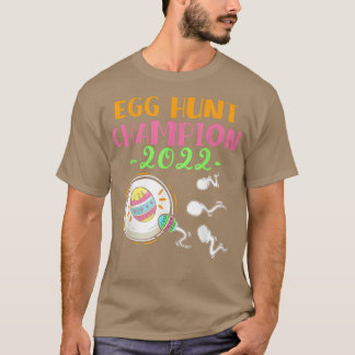 Gravid Announc för Egg Hunt Champion Mamma Pappa P T Shirt