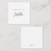 GRAVID ANNOUNCEMENT Baby-vykort