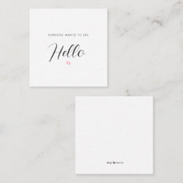 GRAVID ANNOUNCEMENT Baby-vykort Tilläggskort