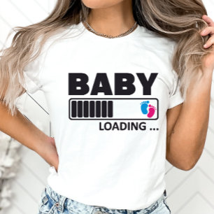 Gravid Announcement Shirt, baby Loading T Shirt