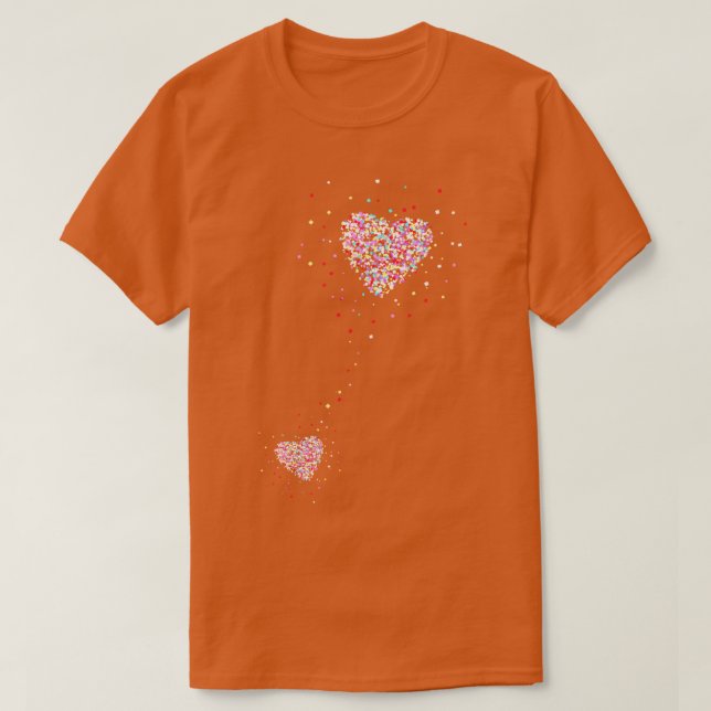 Gravid Anteckning Graviditet Hjärtat 6 T Shirt (Design framsida)