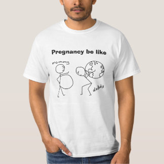 Gravid är den lika roliga ordstävskjortan om tröja
