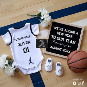 gravid av personlig basketboll inbjudningar