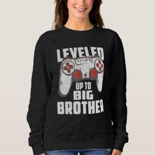 Gravid av storebror med hög nivå t shirt
