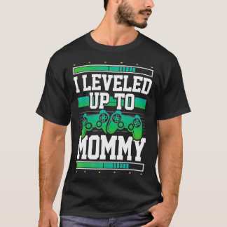 Gravid - aviseringsnivå upp till Mamma Gamer M T Shirt
