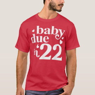 Gravid Baby förfaller 22 Baby Älskare T Shirt