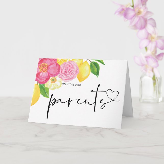 Gravid Baby Reveal Gift Parents Grandföräldrar Kort (Orkide)