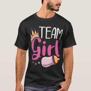 Gravid Baby Shower Team Girl Future Pappa Mamma Ge T Shirt