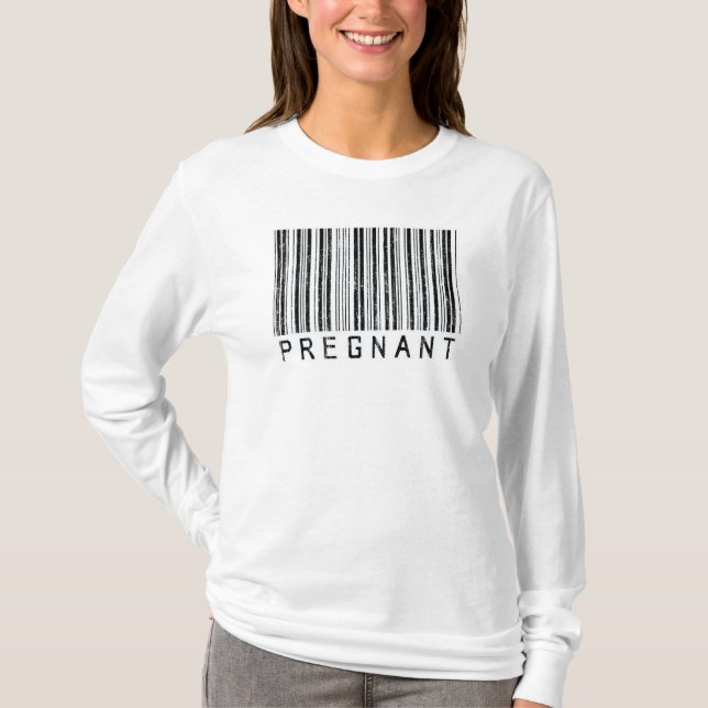 Gravid Barcode T-shirt (Framsida)