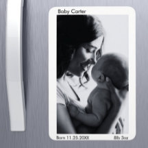 Gravid Birth Notification - Anpassningsbar Photo M