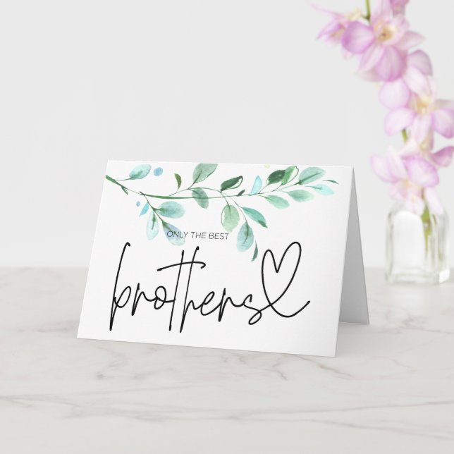 Gravid Broder farbror för att jag är gravid Kort (Orkide)