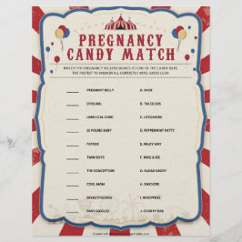 Gravid Candy Match [Circus Theme] Brevhuvud