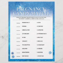Gravid Candy Match [Snöblått]