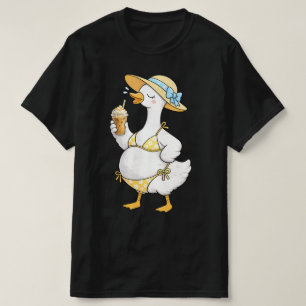 Gravid dum gås Sommar Maternity Graviditet T Shirt