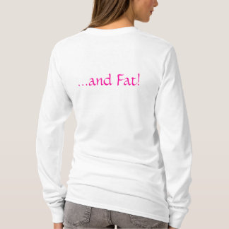 Gravid & fet Hoodie {moderskap} T Shirt