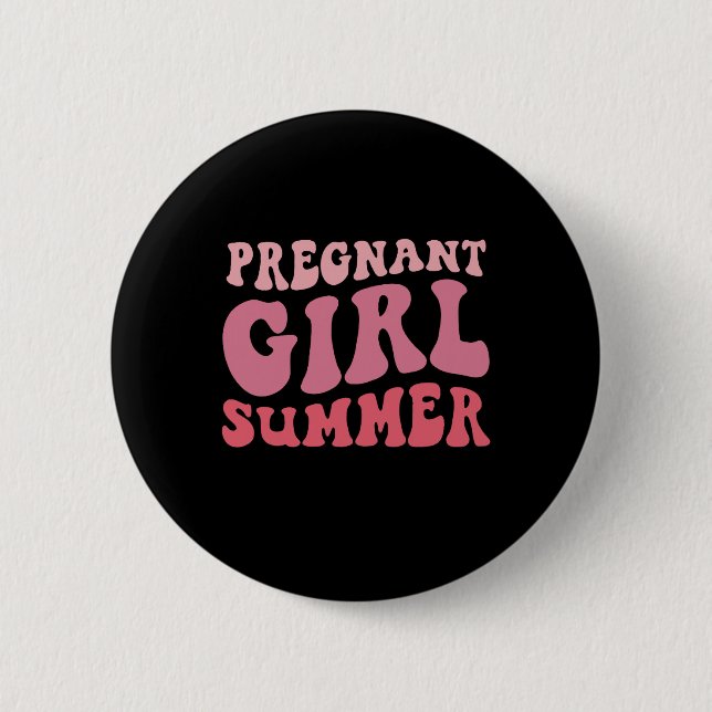 Gravid flicka, sommar knapp (Framsida)