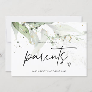 Gravid för föräldrar, överraskande Im-gravida Kort