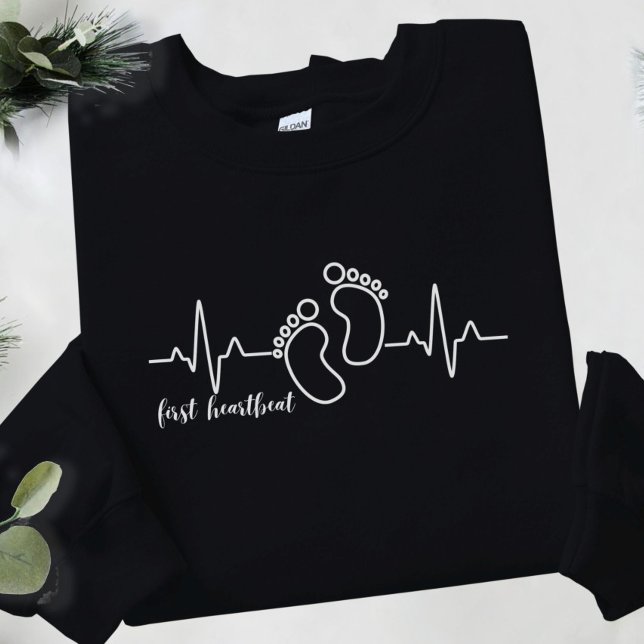 Gravid för första pulsslag Meddelande om sötskjort T Shirt (Skapare uppladdad)