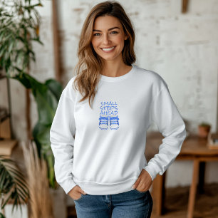 Gravid Första Mors Dag blåa babyskor T Shirt
