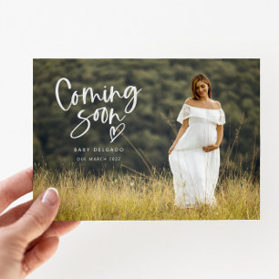 Gravid Fotomeddelande   Kommer snart Meddelande