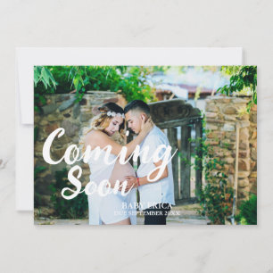 Gravid Fotomeddelande   Minimal anslutning snart Meddelande