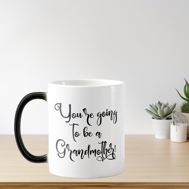 Gravid Grandmor Gömt Message Surprise Magisk Mugg (Skapare uppladdad)